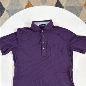 Greyson Men's Purple Polo Shirt Medium